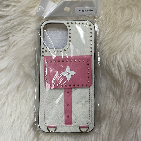🍭SALE🍭 iPhone DESIGNER STYLE CROSSBODY WALLET CARD CASE - Picture 5 of 6